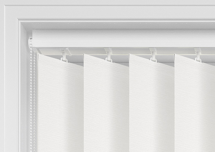 Toulouse (Blackout), Textured Grey - Vertical Blind - Image 11